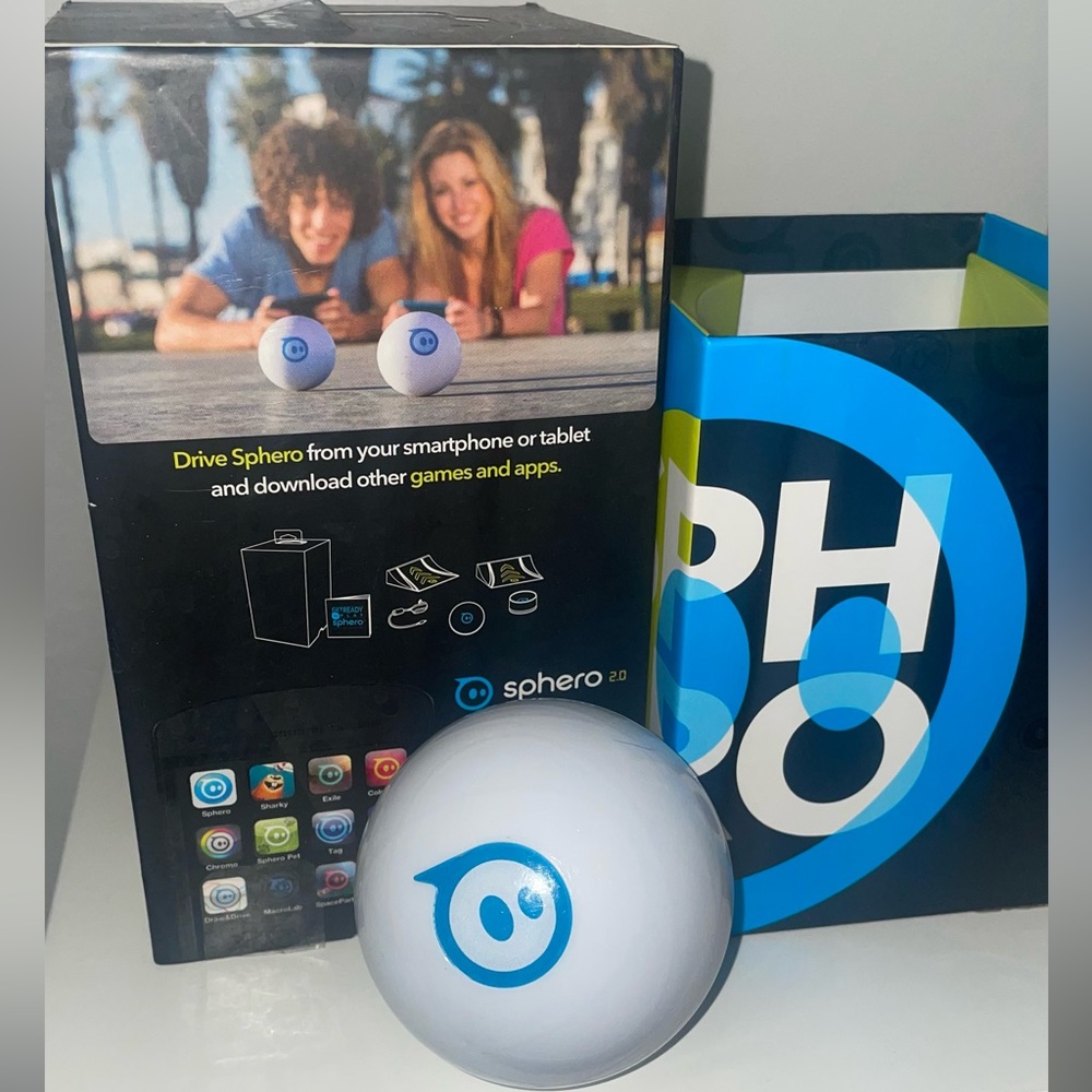 sphero is a robot smart toy with a game system that connects to your phone